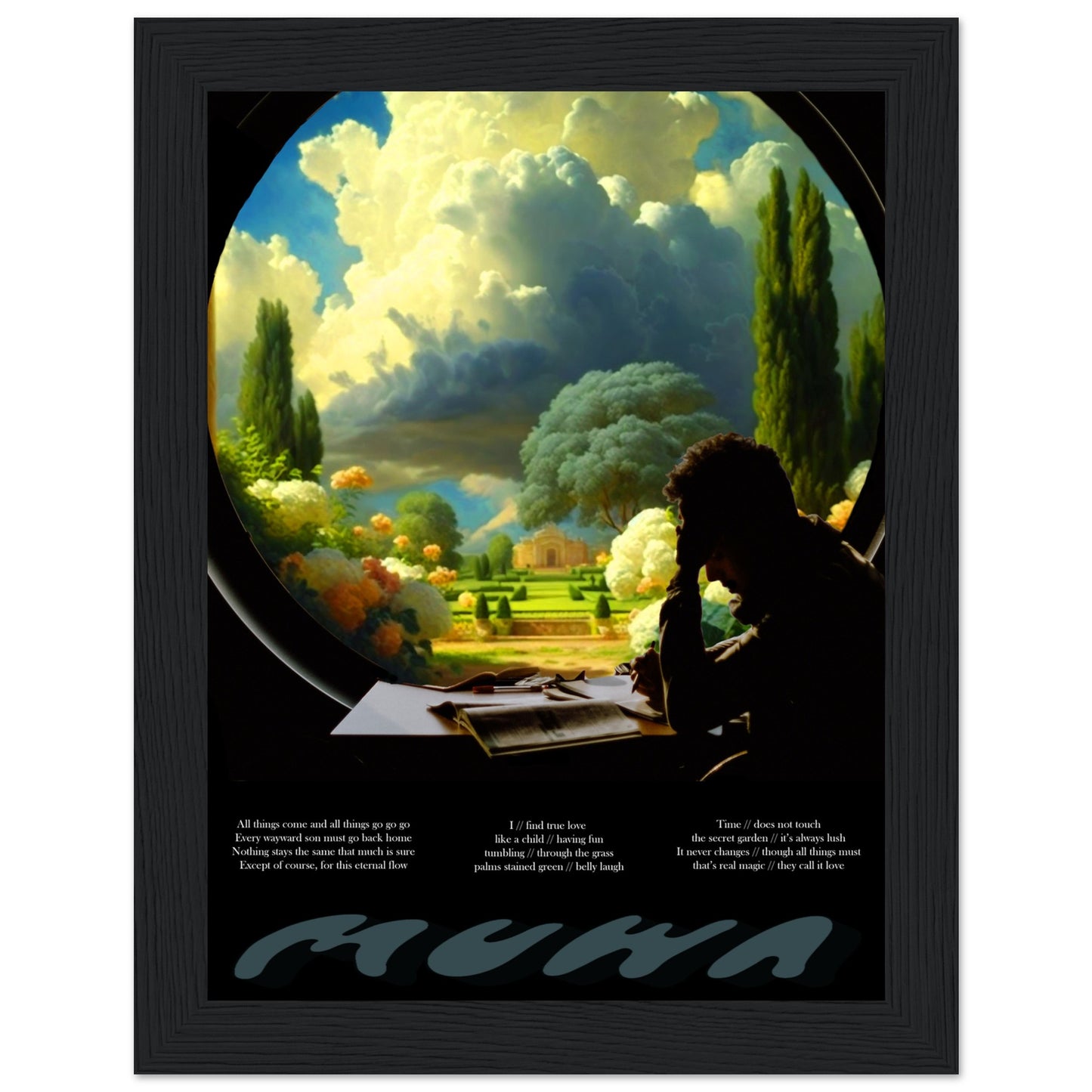 Secret Garden Framed Poster