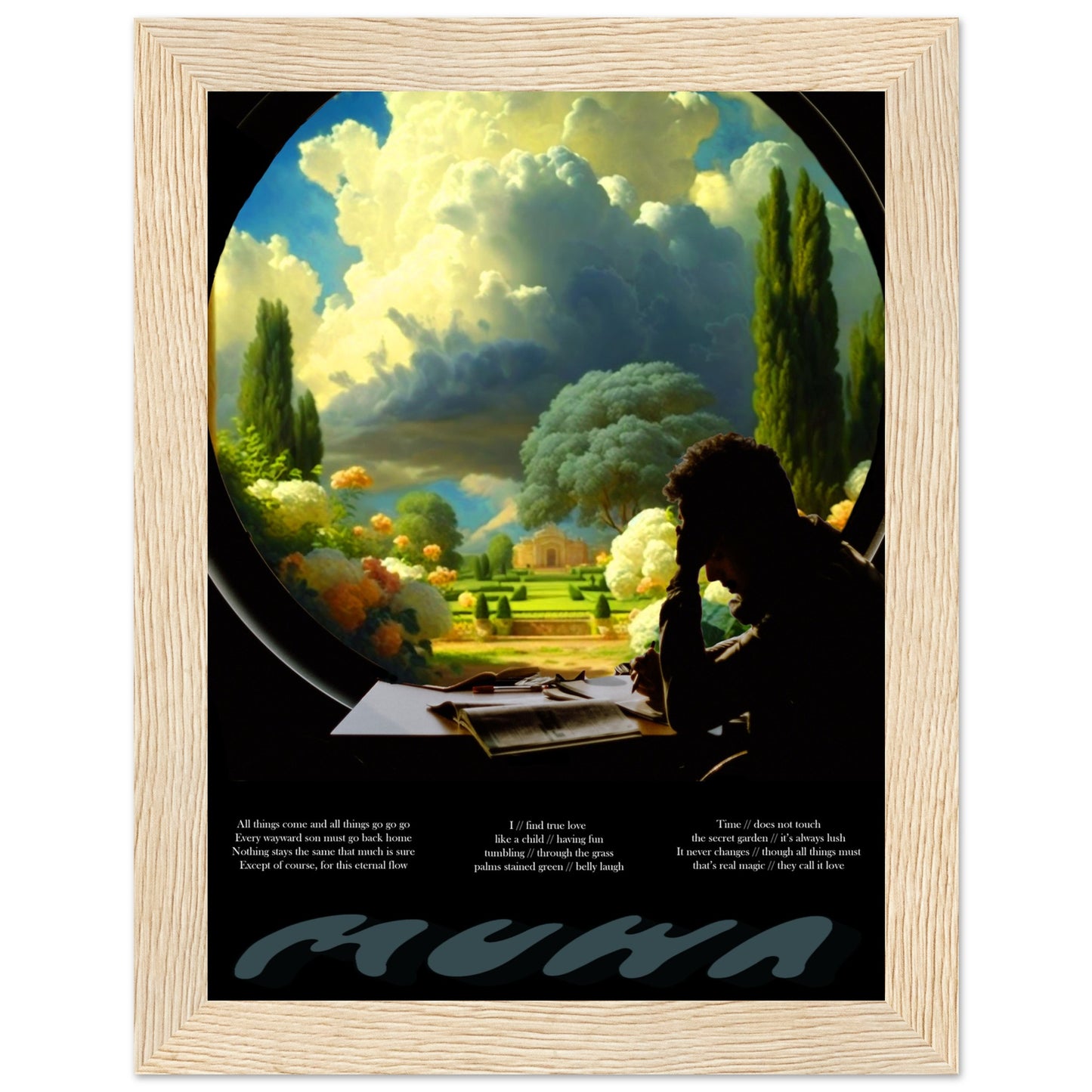 Secret Garden Framed Poster