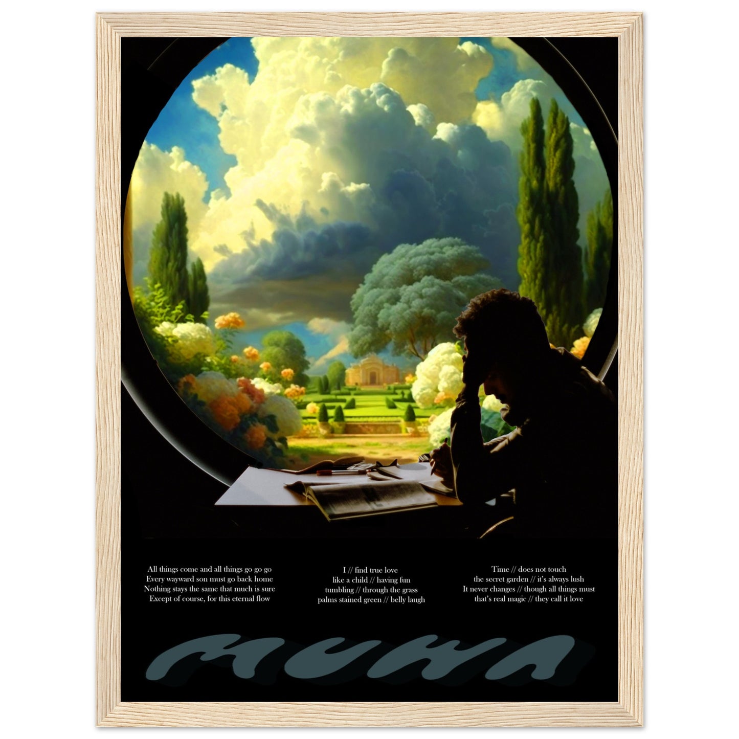 Secret Garden Framed Poster